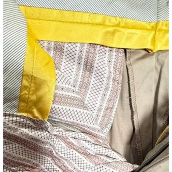 Men's Etro Beige Tailored Trousers‎ Size EU 46/ US 32 Made In Italy 100% Cotton. - Picture 5 of 7